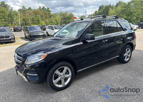 2016 Mercedes-Benz Gle 350 4Matic из США, поврежденный, VIN 4JGDA5HB7GA735706